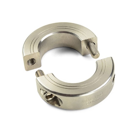 Balanced Shaft Collar, 2pc, Bore 1.5000, 316 Stainless, OD 2 3/8